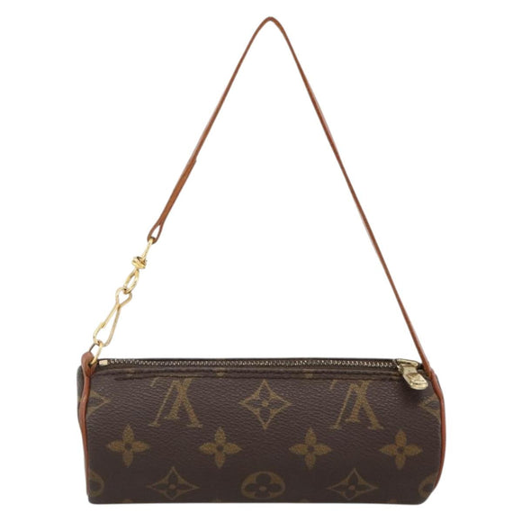 LOUIS VUITTON Monogram Papillon Pouch LV Auth BA11962