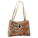 Gianni Versace Hand Bag Velor Multicolor Auth BA11964A-1