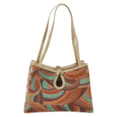 Gianni Versace Hand Bag Velor Multicolor Auth BA11964A-2