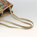 Gianni Versace Hand Bag Velor Multicolor Auth BA11964A-7