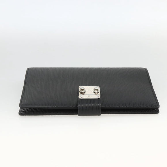 LOUIS VUITTON Epi Quverture Carnepole Day Planner Cover SN5107 LV Auth BA11967V