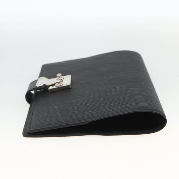 LOUIS VUITTON Epi Quverture Carnepole Day Planner Cover SN5107 LV Auth BA11967V
