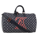 LOUIS VUITTON Ink Up Side Down Keepall Bandouliere 50 Bag M43684 Auth BA11968SAM-1