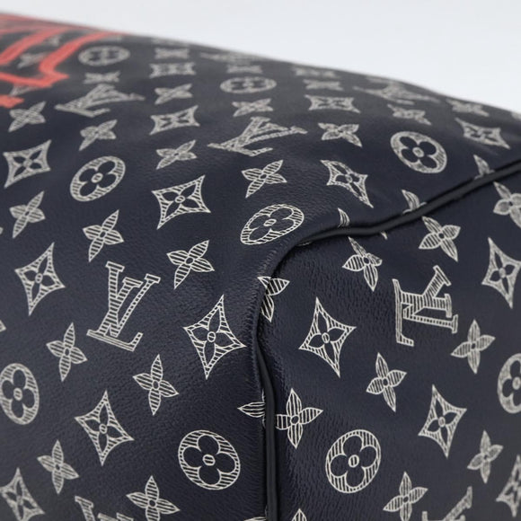 LOUIS VUITTON Ink Up Side Down Keepall Bandouliere 50 Bag M43684 Auth BA11968SAM