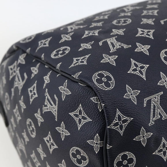 LOUIS VUITTON Ink Up Side Down Keepall Bandouliere 50 Bag M43684 Auth BA11968SAM