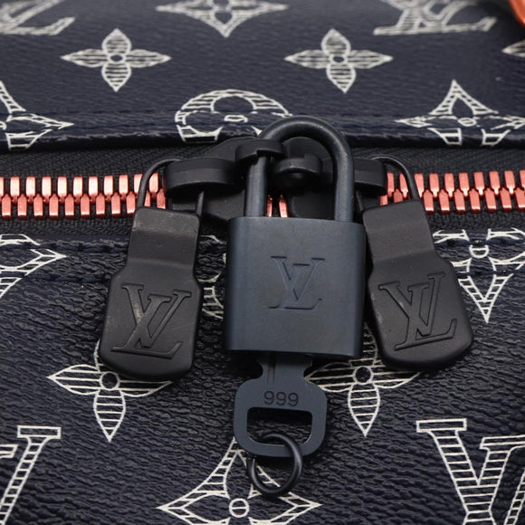 LOUIS VUITTON Ink Up Side Down Keepall Bandouliere 50 Bag M43684 Auth BA11968SAM