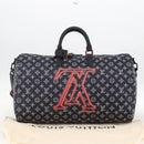 LOUIS VUITTON Ink Up Side Down Keepall Bandouliere 50 Bag M43684 Auth BA11968SAM-12