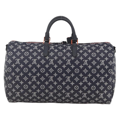 LOUIS VUITTON Ink Up Side Down Keepall Bandouliere 50 Bag M43684 Auth BA11968SAM - 0