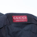 GUCCI Cap Canvas Black Auth BA11971A-11