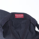 GUCCI Cap Canvas Black Auth BA11971A-13