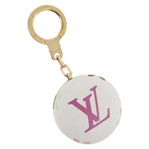 LOUIS VUITTON Monogram Multikleur Astropill Charm Wit M51911 LV Auth BA11974V