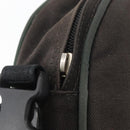 CHANEL Sports Line Shoulder Bag Canvas Green CC Auth BA11975-10