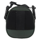 CHANEL Sports Line Shoulder Bag Canvas Green CC Auth BA11975-2