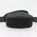 CHANEL Sports Line Shoulder Bag Canvas Green CC Auth BA11975-5