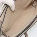 Chloe Fay Shoulder Bag Leather Suede Gray Gold Auth BA11981-11