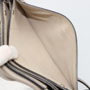 Chloe Fay Shoulder Bag Leather Suede Gray Gold Auth BA11981-24
