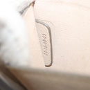 Chloe Fay Shoulder Bag Leather Suede Gray Gold Auth BA11981-12