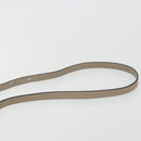 Chloe Fay Shoulder Bag Leather Suede Gray Gold Auth BA11981-8