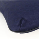 CELINE C Sulky Hand Bag Canvas Navy Auth BA11982A-16