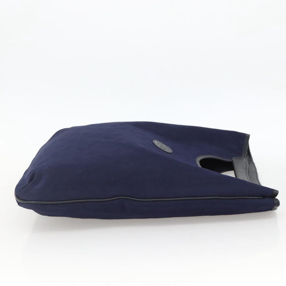 CELINE C Sulky Hand Bag Canvas Navy Auth BA11982A