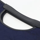 CELINE C Sulky Hand Bag Canvas Navy Auth BA11982A-8