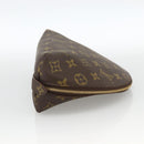 LOUIS VUITTON Monogram Trousse Demi Ronde Cosmetic Pouch M47520 LV Auth BA11983-4