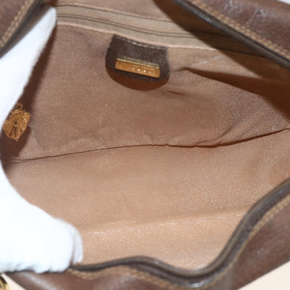 GUCCI GG Supreme Shoulder Bag PVC Beige Gold 001 56 0942 Auth BA11984