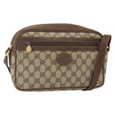 GUCCI GG Supreme Shoulder Bag PVC Beige Gold 001 56 0942 Auth BA11984-1