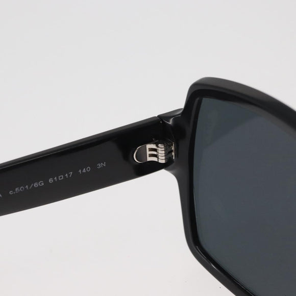 CHANEL COCO Mark Sunglasses plastic Black 5385-A CC Auth BA11986