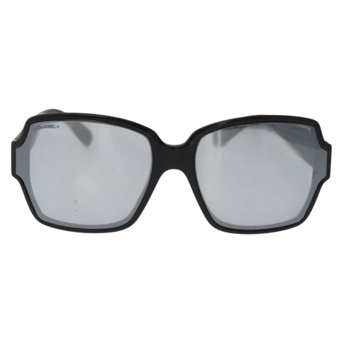 CHANEL COCO Mark Sunglasses plastic Black 5385-A CC Auth BA11986 CHANEL COCO Mark Sunglasses plastic Black 5385-A CC Auth  main image 4