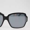 CHANEL COCO Mark Sunglasses plastic Black 5385-A CC Auth BA11986-4