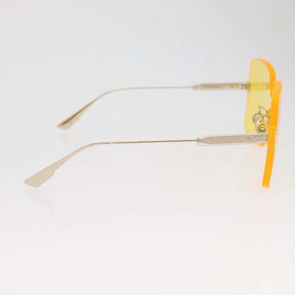 Christian Dior Sunglasses metal Yellow Auth BA11988M
