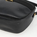 Salvatore Ferragamo Vala Shoulder Bag Leather Black Gold Auth BA11993-9