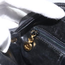 Salvatore Ferragamo Vala Shoulder Bag Leather Black Gold Auth BA11993-19