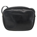Salvatore Ferragamo Vala Shoulder Bag Leather Black Gold Auth BA11993-2