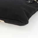 SAINT LAURENT Kahala Tote Bag Canvas Black Gold 123435 Auth BA11999A-12