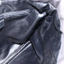 SAINT LAURENT Kahala Tote Bag Canvas Black Gold 123435 Auth BA11999A-16