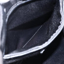 SAINT LAURENT Kahala Tote Bag Canvas Black Gold 123435 Auth BA11999A-19