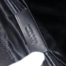 SAINT LAURENT Kahala Tote Bag Canvas Black Gold 123435 Auth BA11999A-20