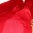 LOUIS VUITTON Monogram Vernis Reade PM Hand Bag Red Rouge M91088 LV Auth BA12001-18