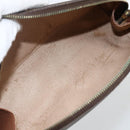 LOUIS VUITTON Monogram Trousse Demi Ronde Cosmetic Pouch M47520 LV Auth BA12002-10