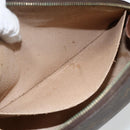 LOUIS VUITTON Monogram Trousse Demi Ronde Cosmetic Pouch M47520 LV Auth BA12002-11