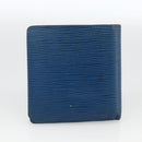LOUIS VUITTON Monogram Epi Wallet 3 Set Blue LV Auth BA12004-11