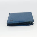 LOUIS VUITTON Monogram Epi Wallet 3 Set Blue LV Auth BA12004-12