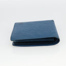 LOUIS VUITTON Monogram Epi Wallet 3 Set Blue LV Auth BA12004-13