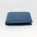 LOUIS VUITTON Monogram Epi Wallet 3 Set Blue LV Auth BA12004-14