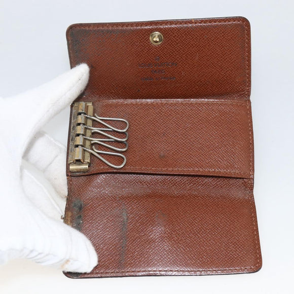 LOUIS VUITTON Monogram Epi Wallet 3 Set Blue LV Auth BA12004