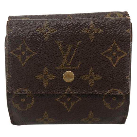 LOUIS VUITTON Monogram Epi Wallet 3 Set Blue LV Auth BA12004
