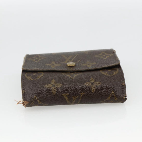 LOUIS VUITTON Monogram Epi Wallet 3 Set Blue LV Auth BA12004