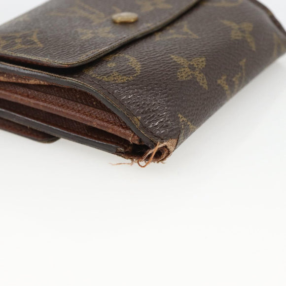 LOUIS VUITTON Monogram Epi Wallet 3 Set Blue LV Auth BA12004